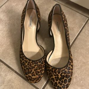 Alex Marie leopard size 7 heels